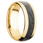 10K Yellow Gold + Polish Finish