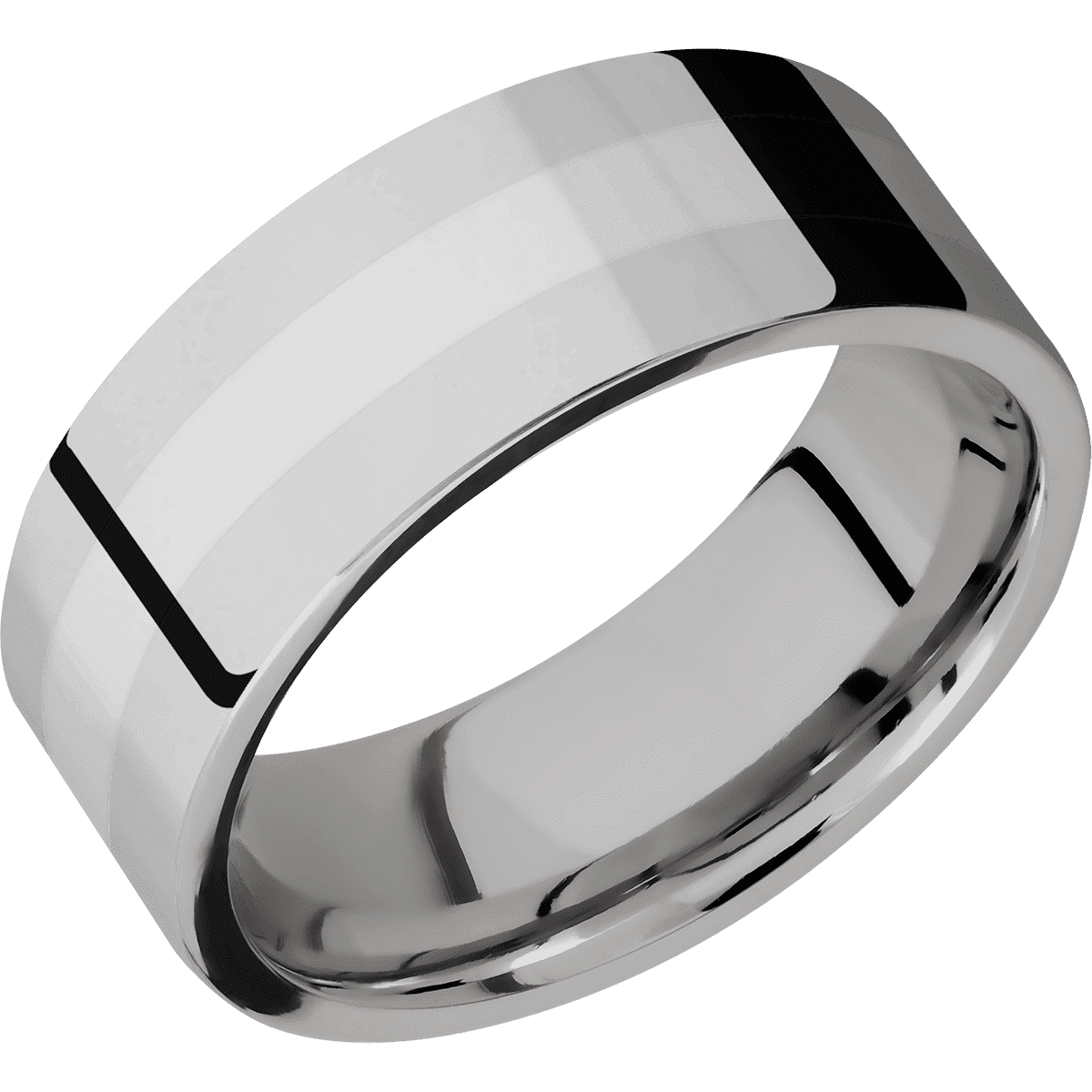 Titanium + Polish Finish