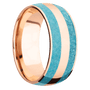 18K Rose Gold + Polish Finish