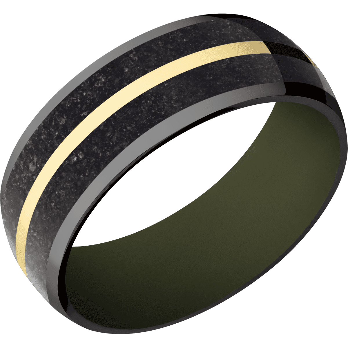 Zirconium + Polish Finish + Vintage Green