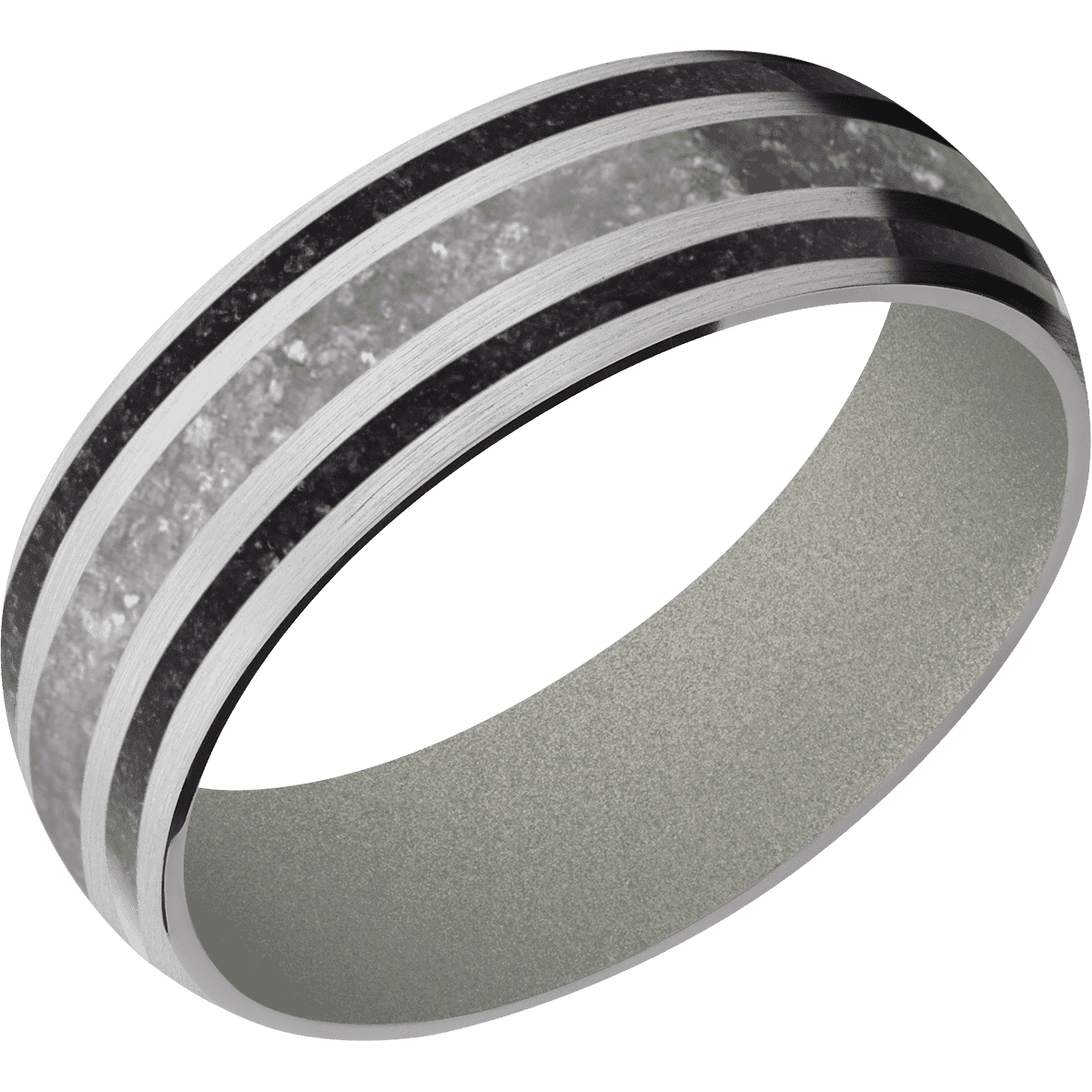 Platinum + Satin Finish + Gun Metal Grey