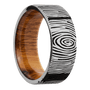 Titanium + Polish Finish + Desert Iron Wood