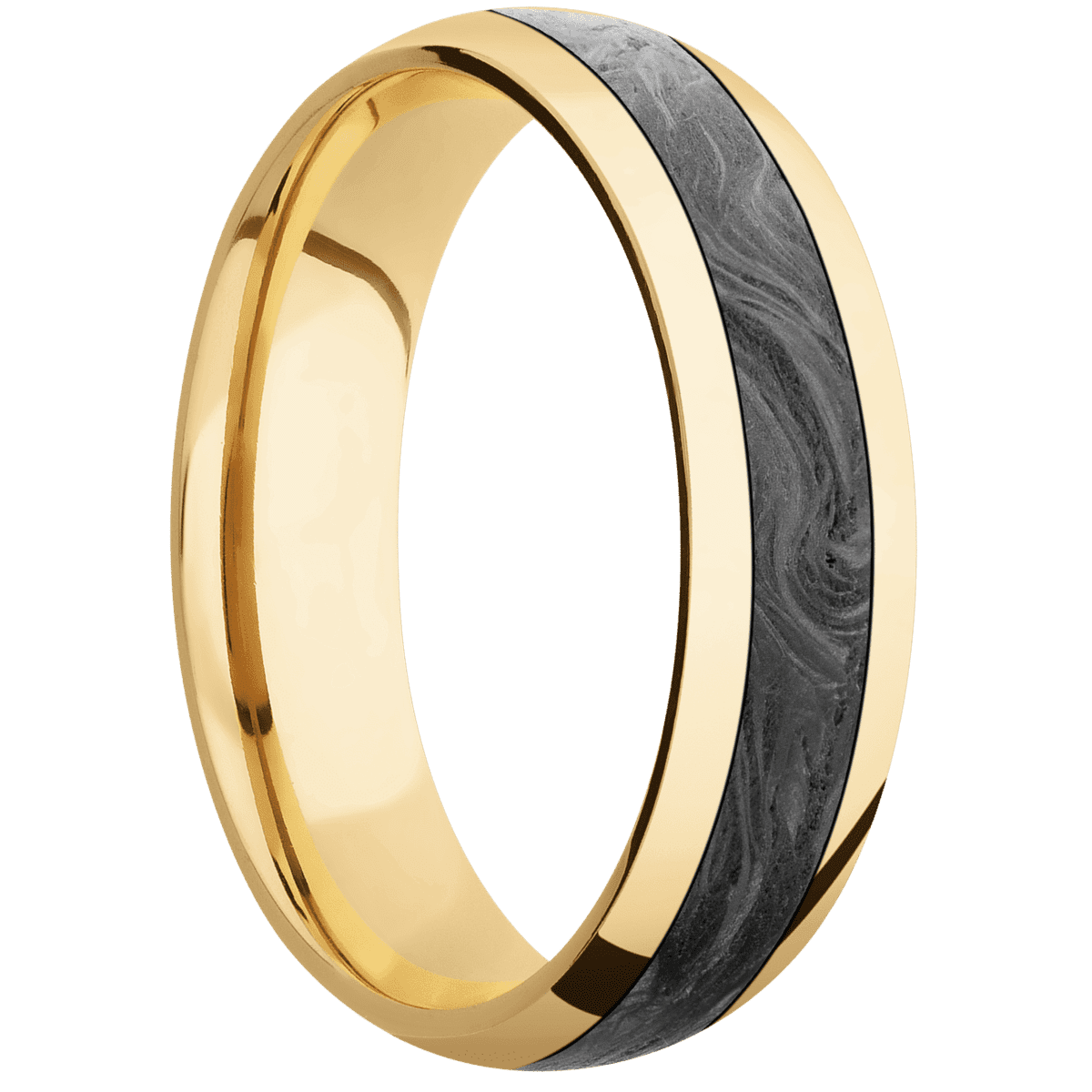 10K Yellow Gold + Polish Finish