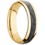 10K Yellow Gold + Polish Finish