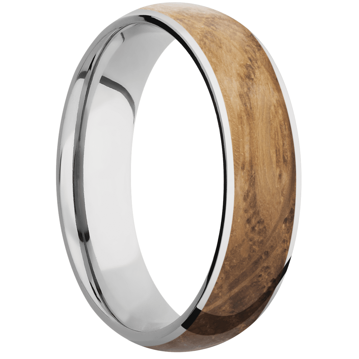 14K White Gold + Polish Finish