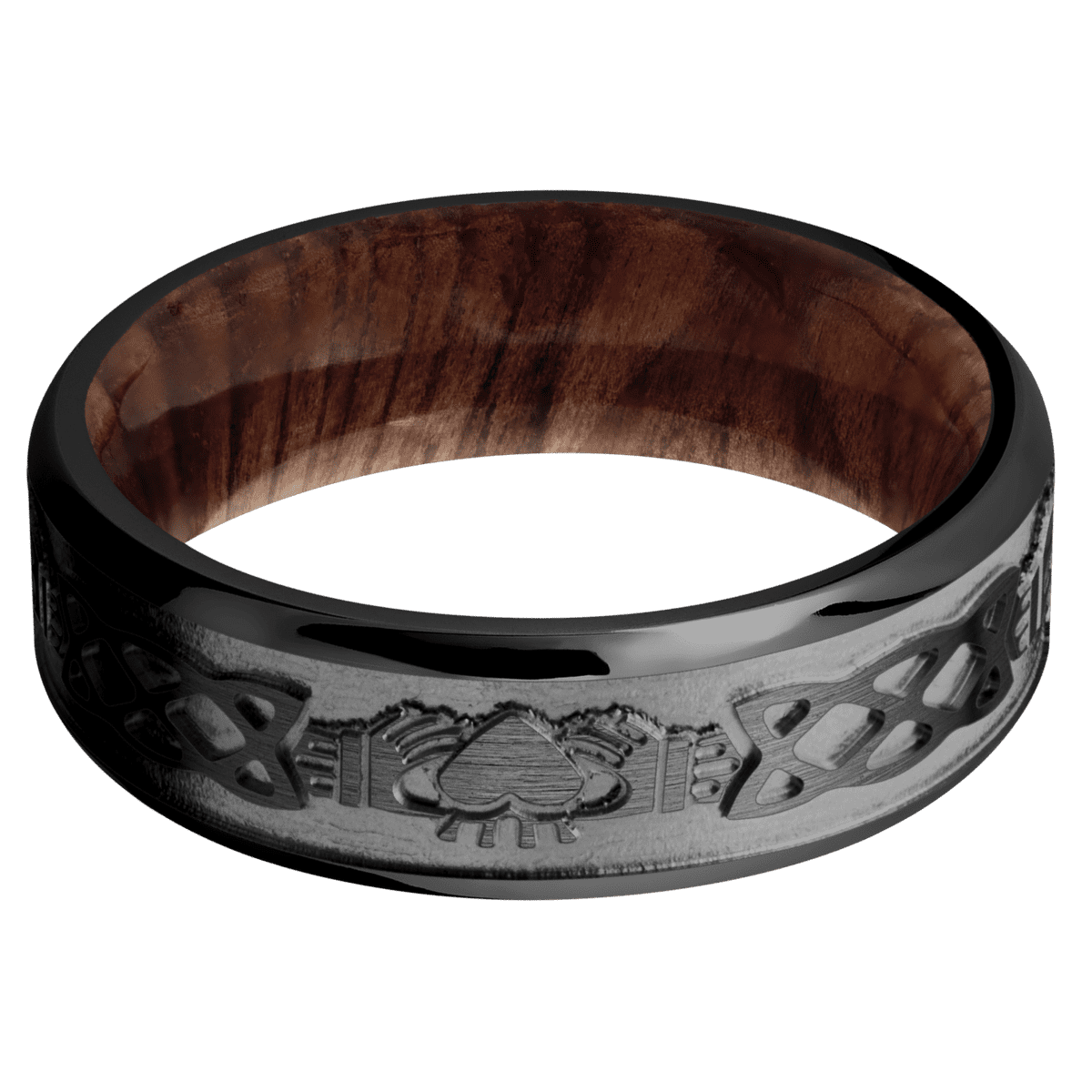 Zirconium + Satin , Polish Finish + Sequoia