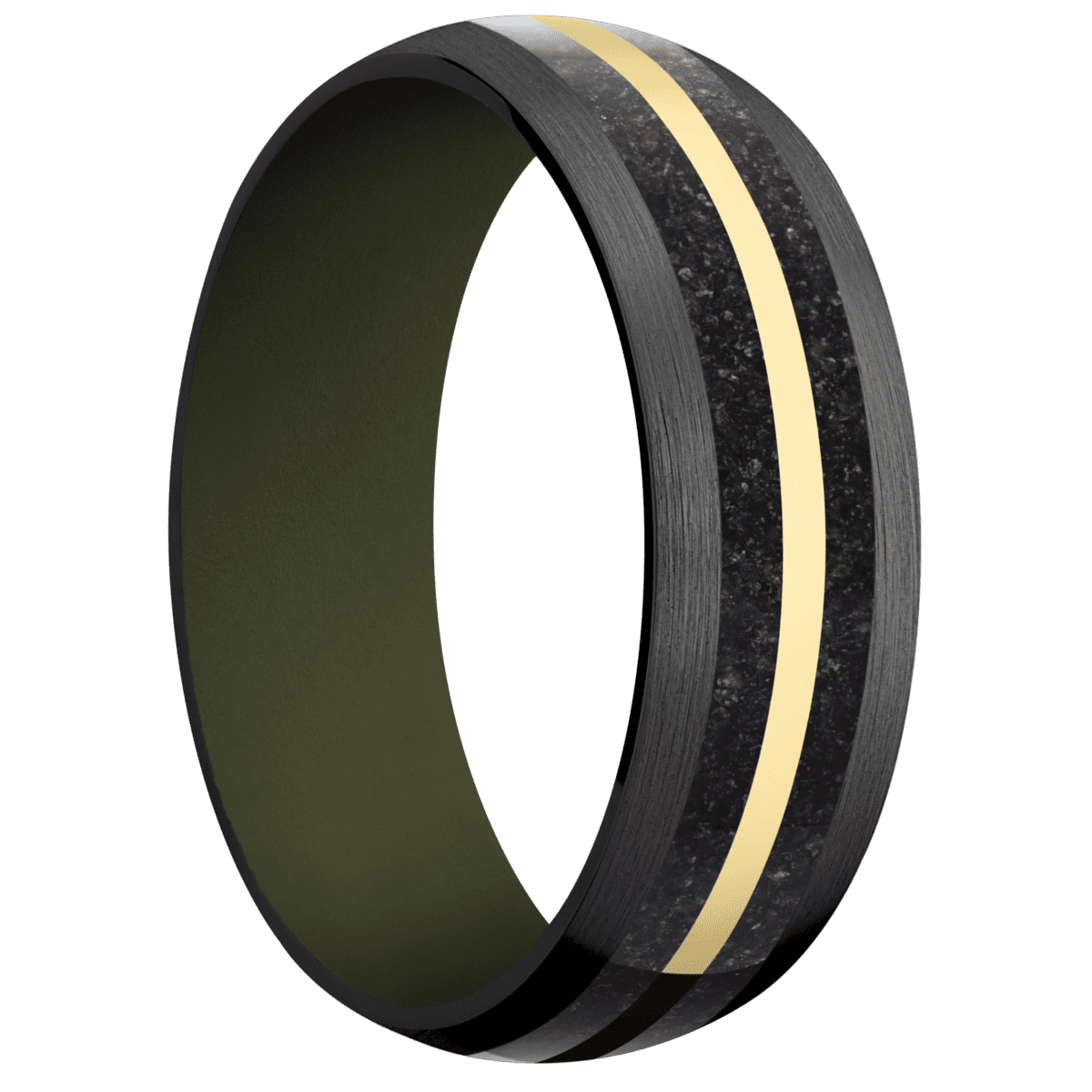 Zirconium + Satin Finish + Vintage Green