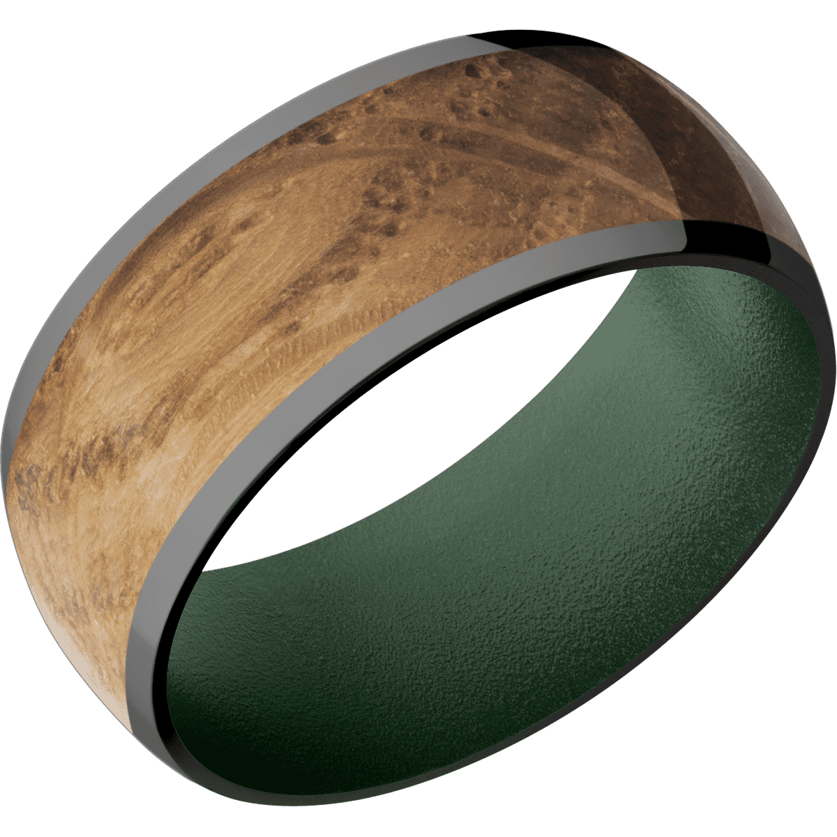 Zirconium + Polish Finish + Highland Green