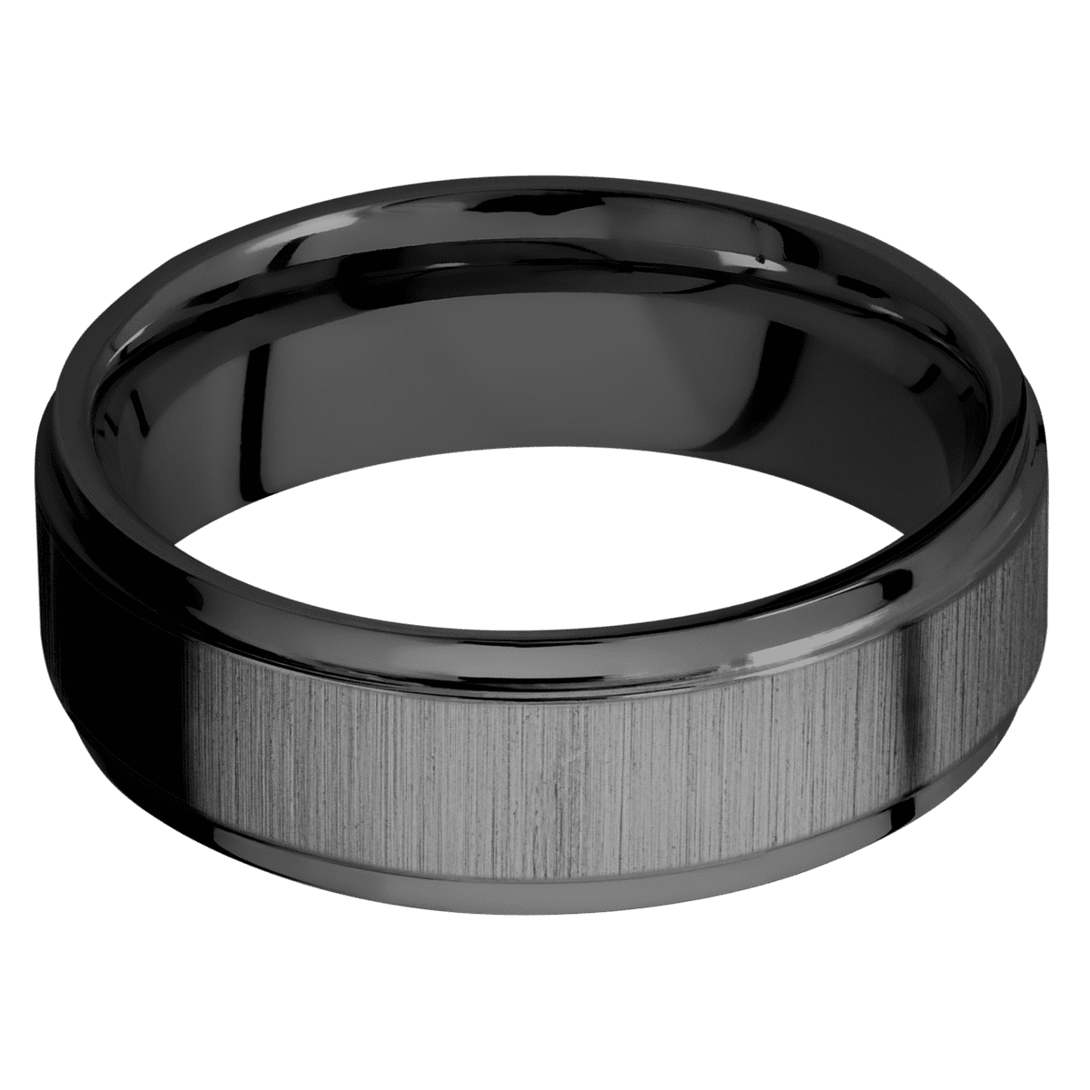 Zirconium + Crosssatinblack , Polish Finish