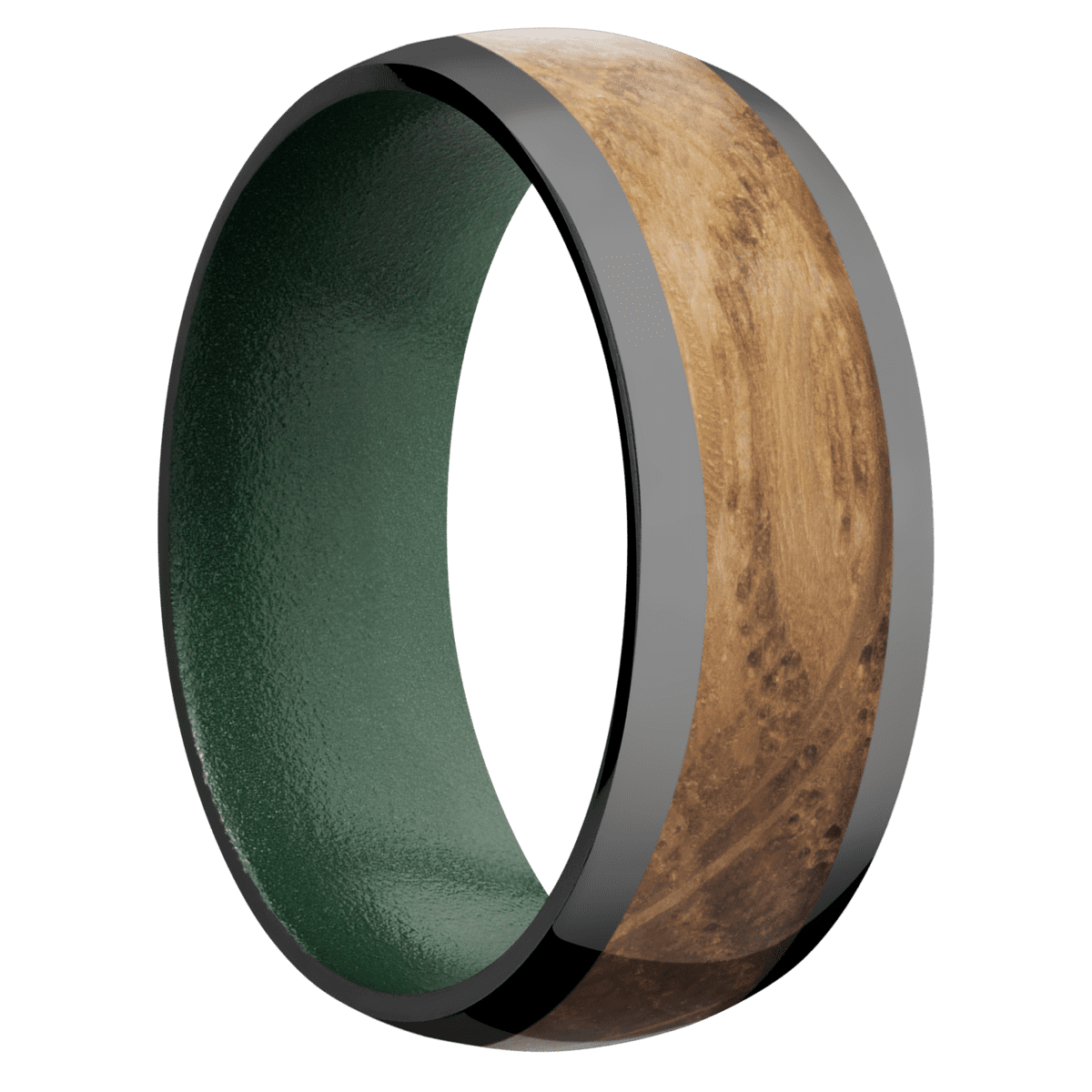 Zirconium + Polish Finish + Eastern Green