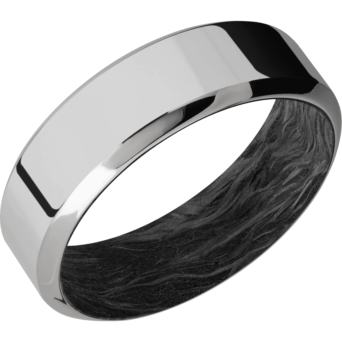 Titanium + Polish , Polish Finish + Forged Carbon Fiber
