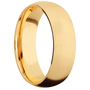 14K Yellow Gold + Satin Finish