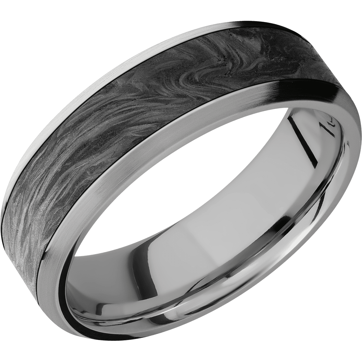 Titanium + Polish , Satin Finish
