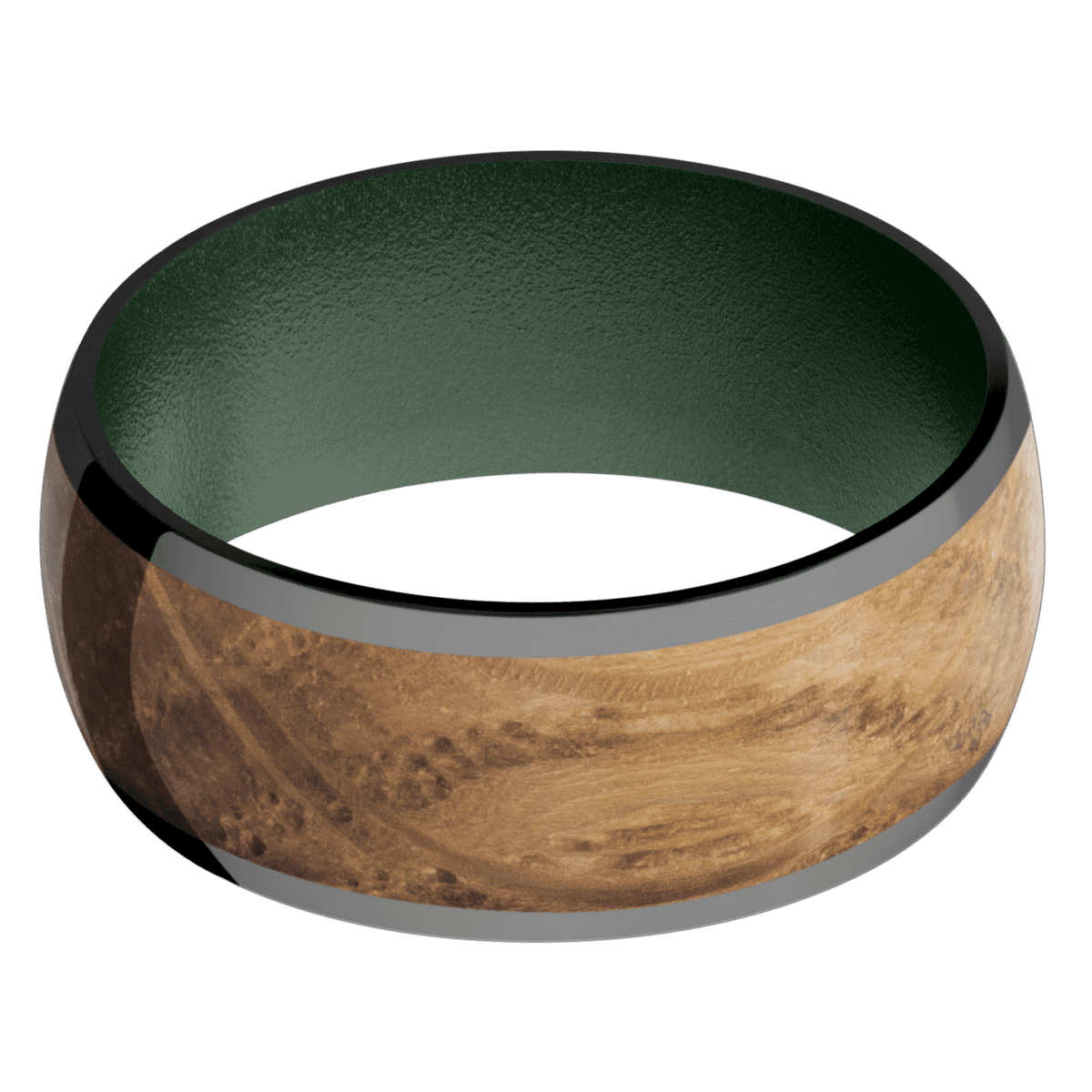 Zirconium + Polish Finish + Highland Green