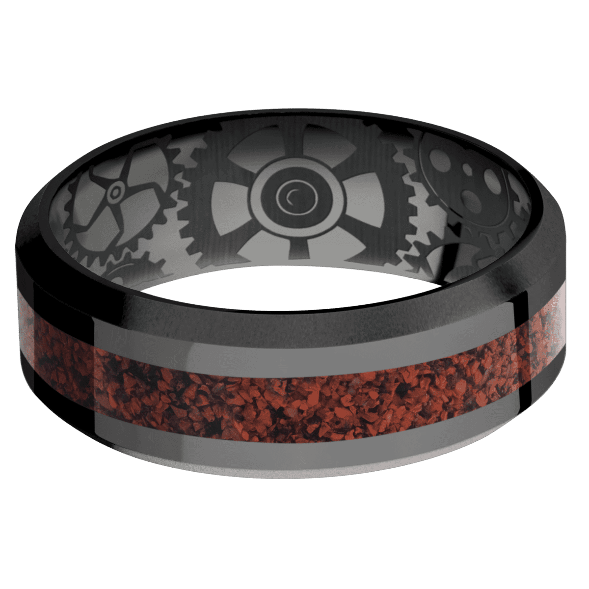 Zirconium + Polish , Bead Finish