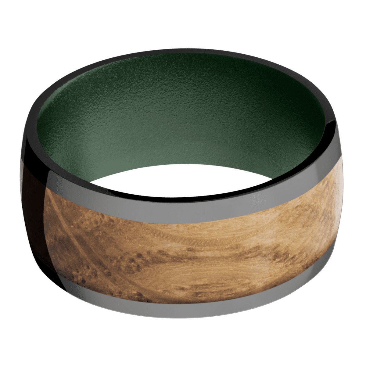 Zirconium + Polish Finish + Highland Green