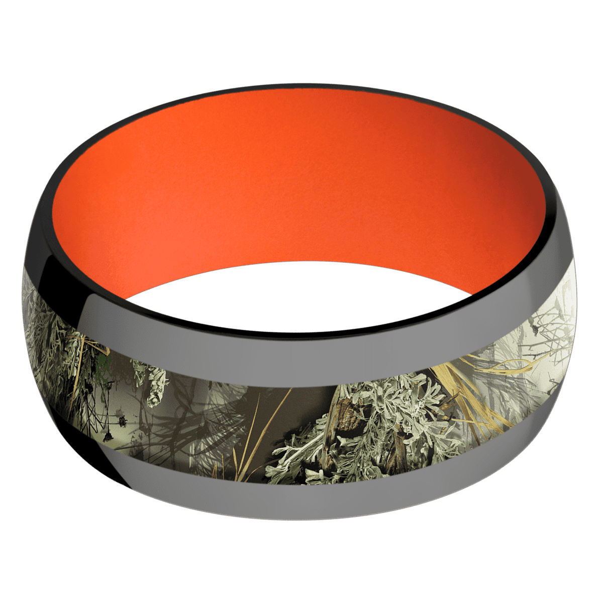 Zirconium + Polish Finish + Hunter Orange