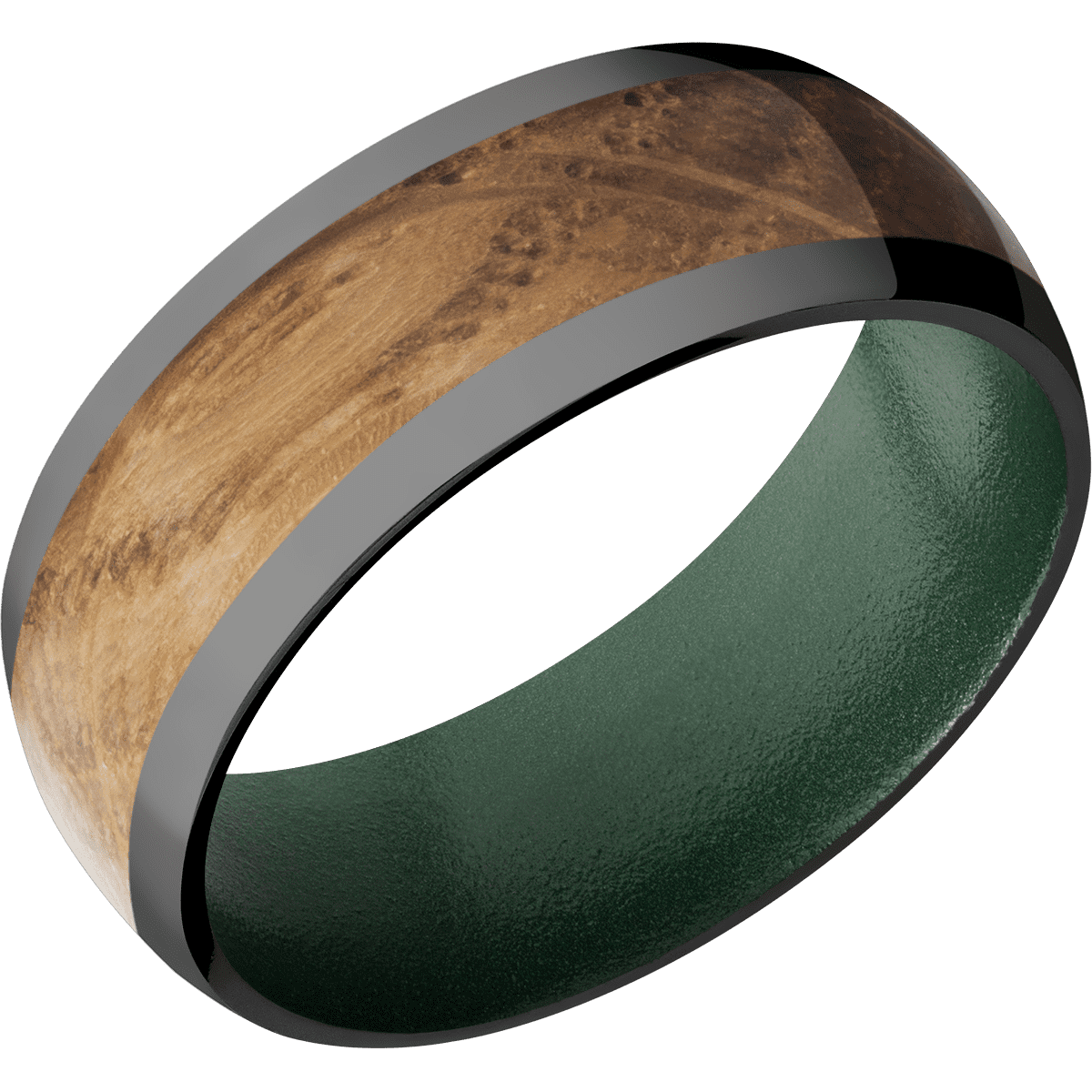 Zirconium + Polish Finish + Eastern Green