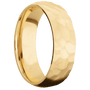 10K Yellow Gold + Rockpolish Finish