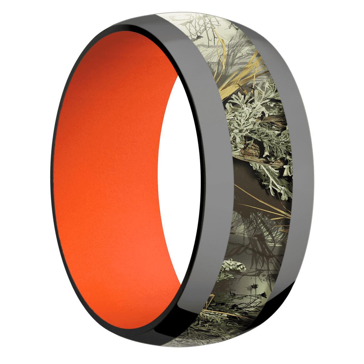 Zirconium + Polish Finish + Hunter Orange