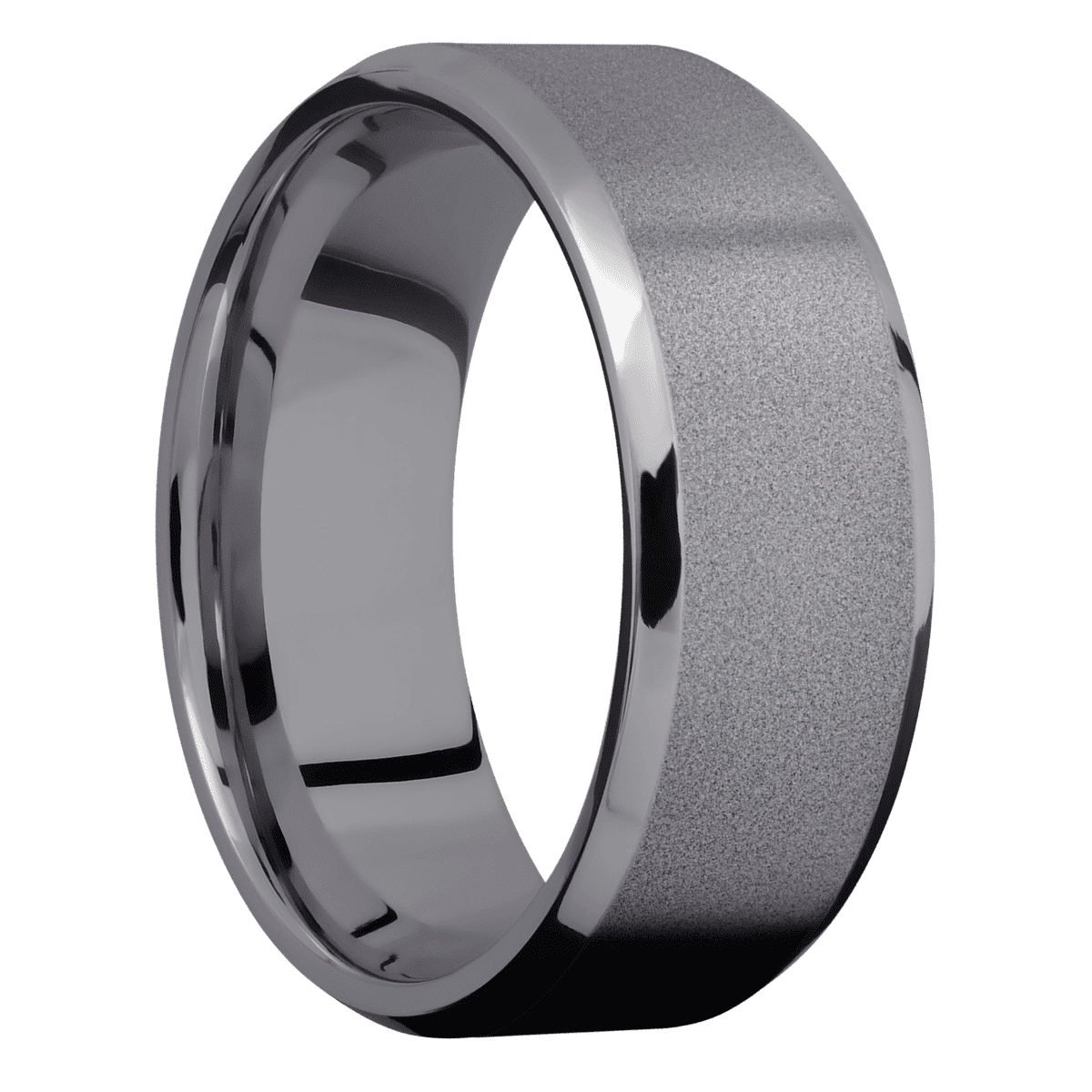 Tantalum + Sand , Polish Finish
