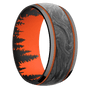 Zirconium + Polish Finish + Hunter Orange