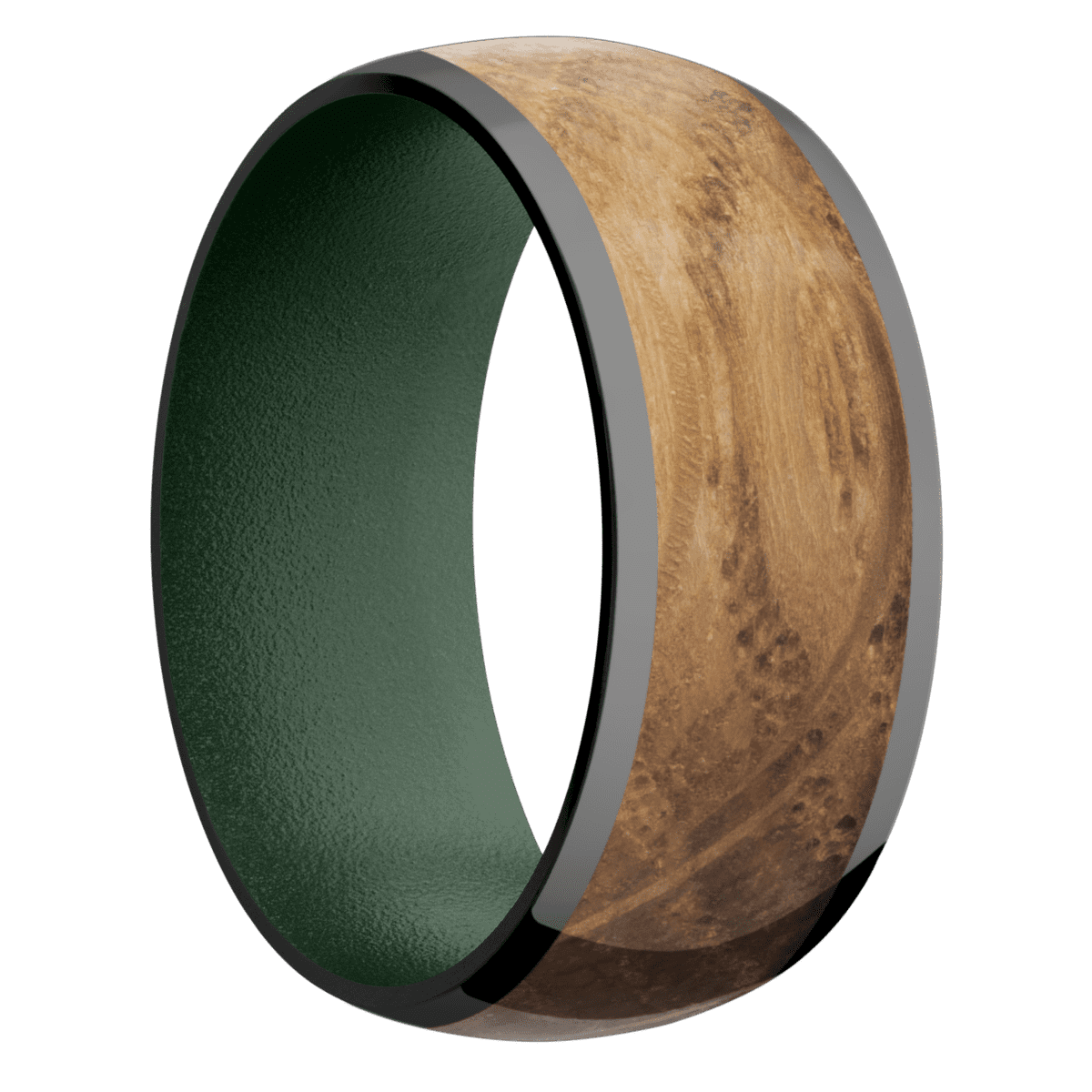 Zirconium + Polish Finish + Highland Green