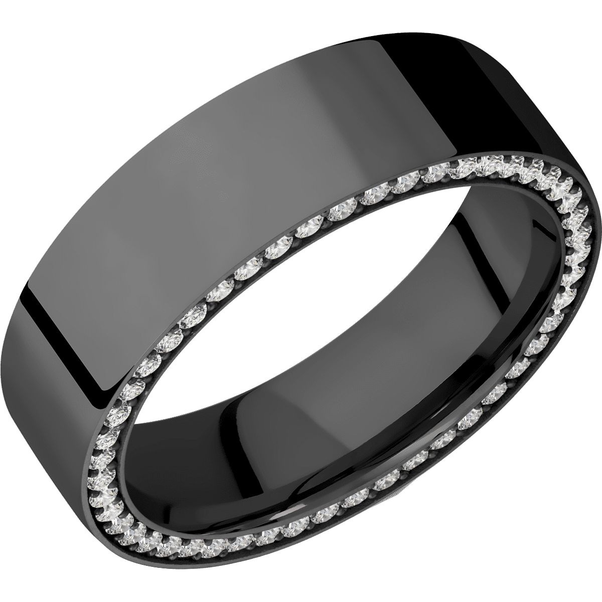 Zirconium + Polish Finish