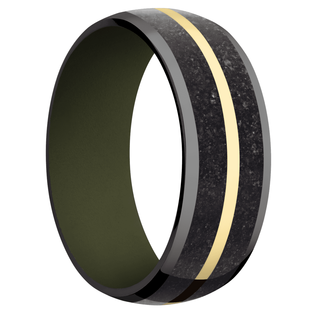 Zirconium + Polish Finish + Vintage Green