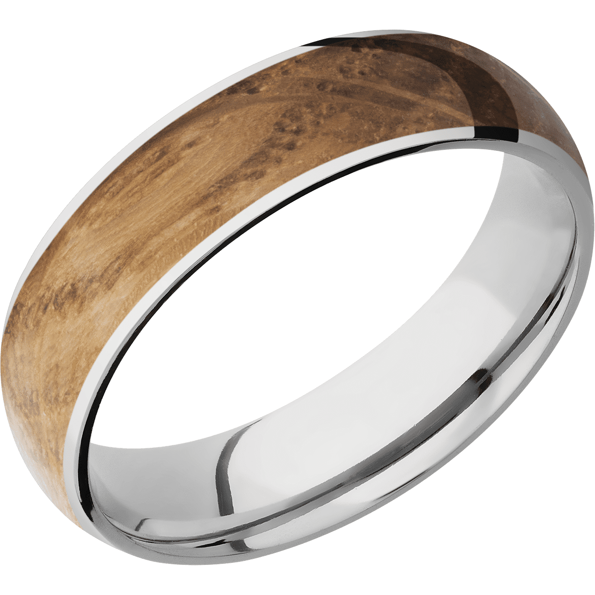 14K White Gold + Polish Finish