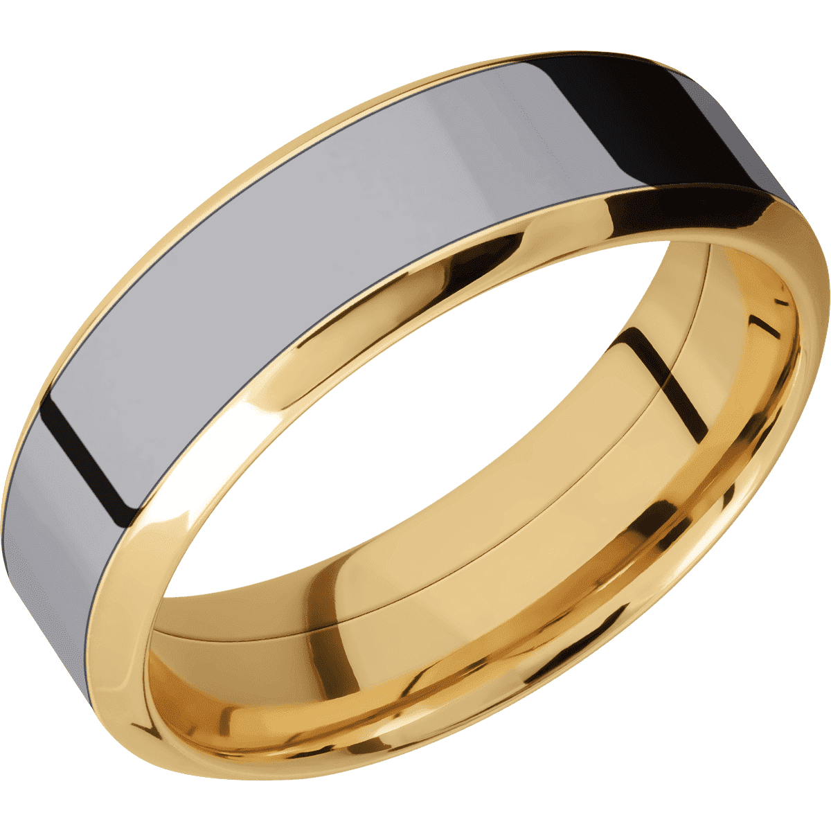 10K Yellow Gold + Polish , Polish Finish