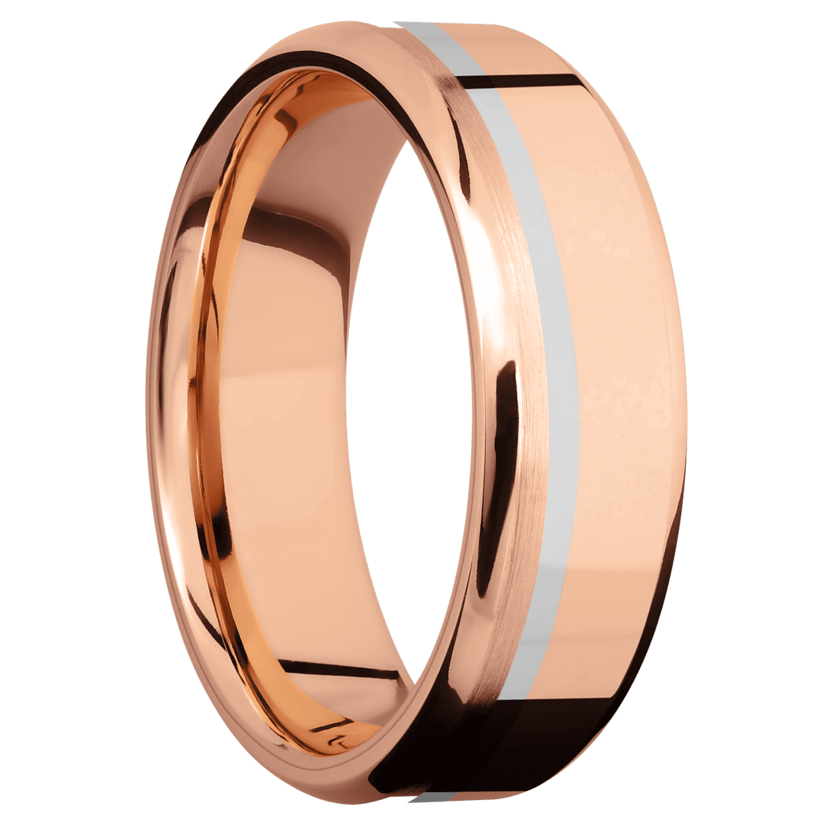 18K Rose Gold + Polish , Polish Finish + 14K Rose Gold