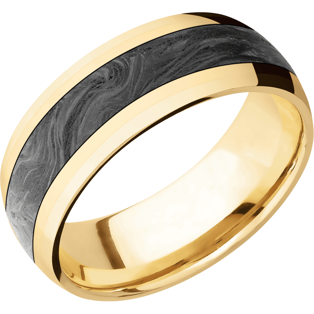 10K Yellow Gold + Polish Finish