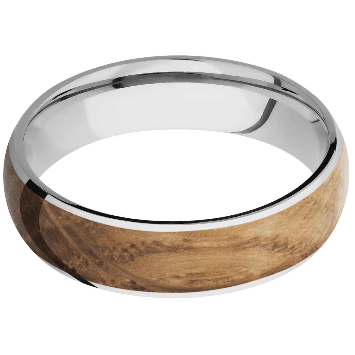14K White Gold + Polish Finish