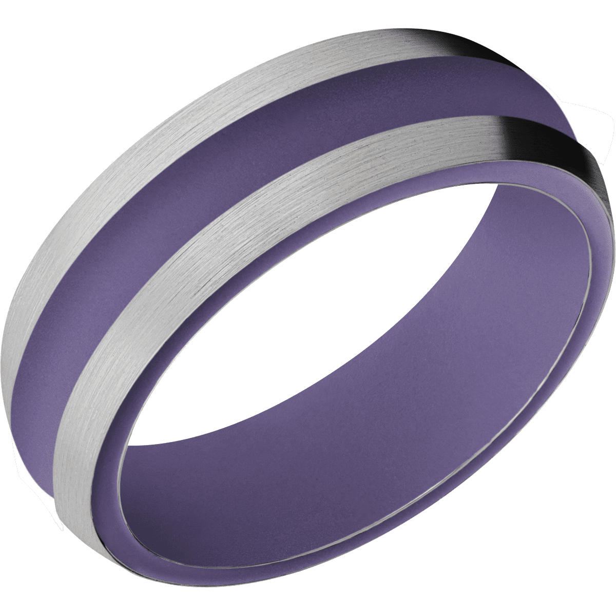 Titanium + Satin Finish + Bright Purple