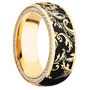 14K Yellow Gold + Polish Finish