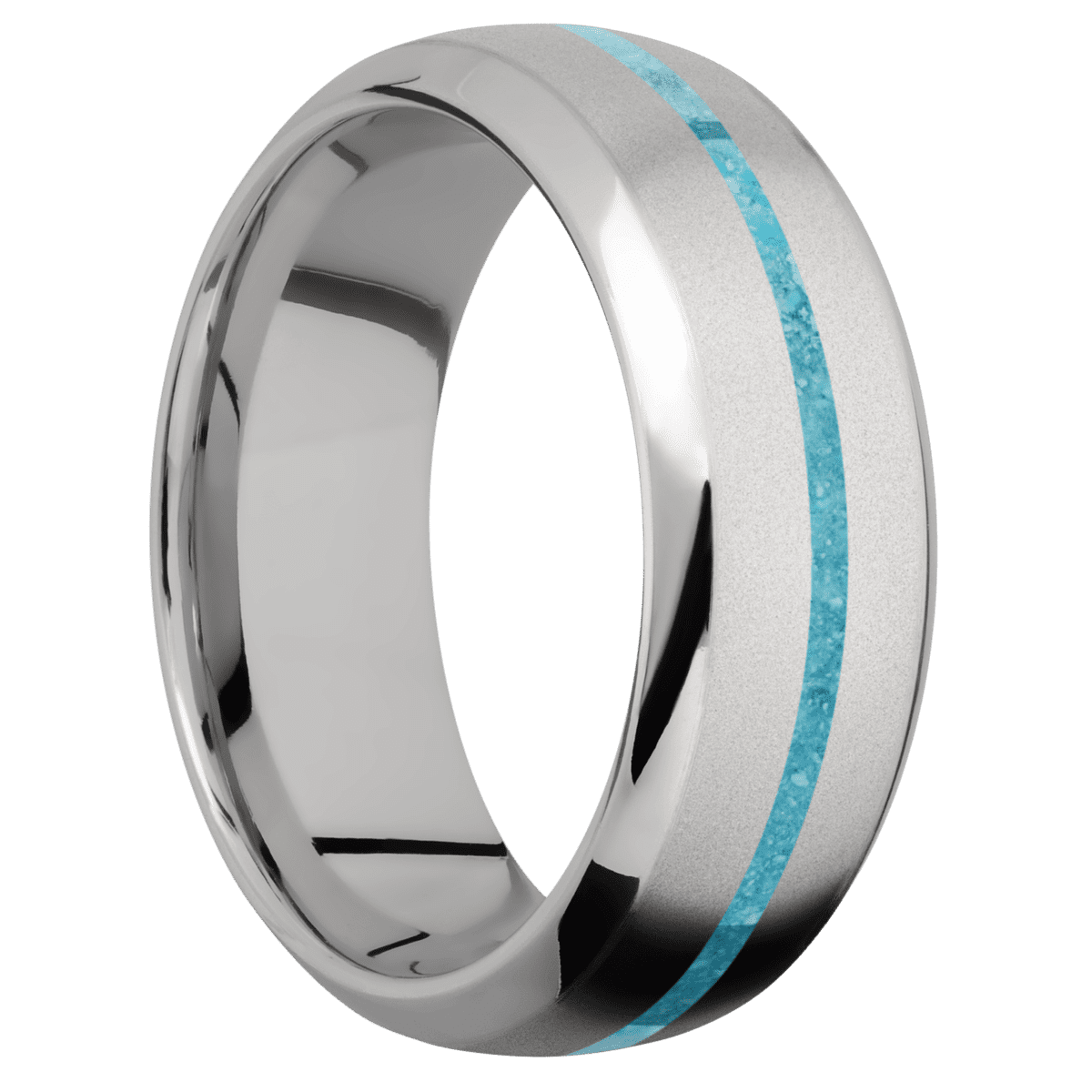 Titanium + Bead , Polish Finish