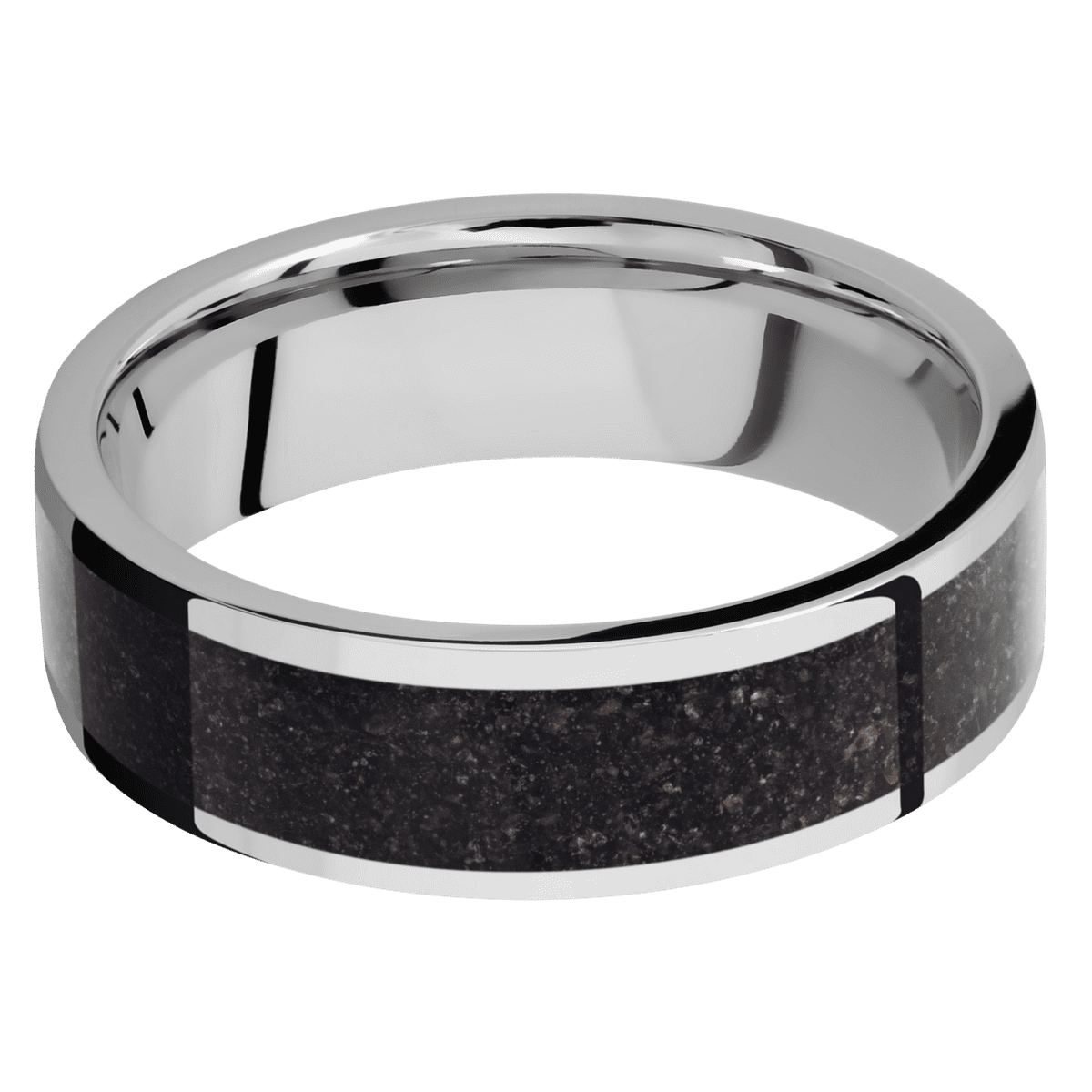 14K White Gold + Polish Finish