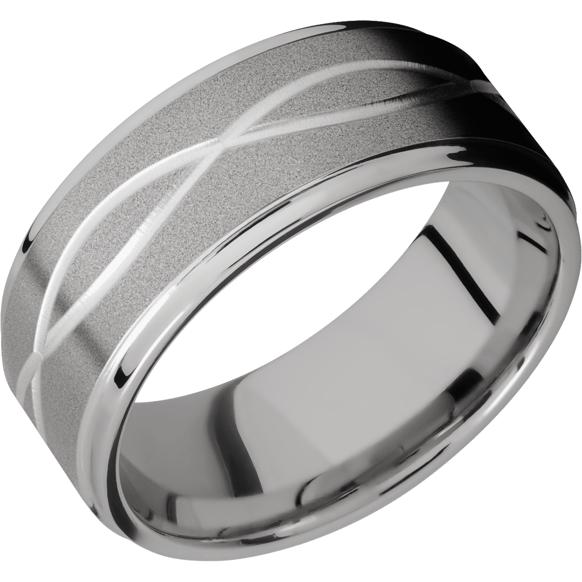 Titanium + Sand , Polish Finish