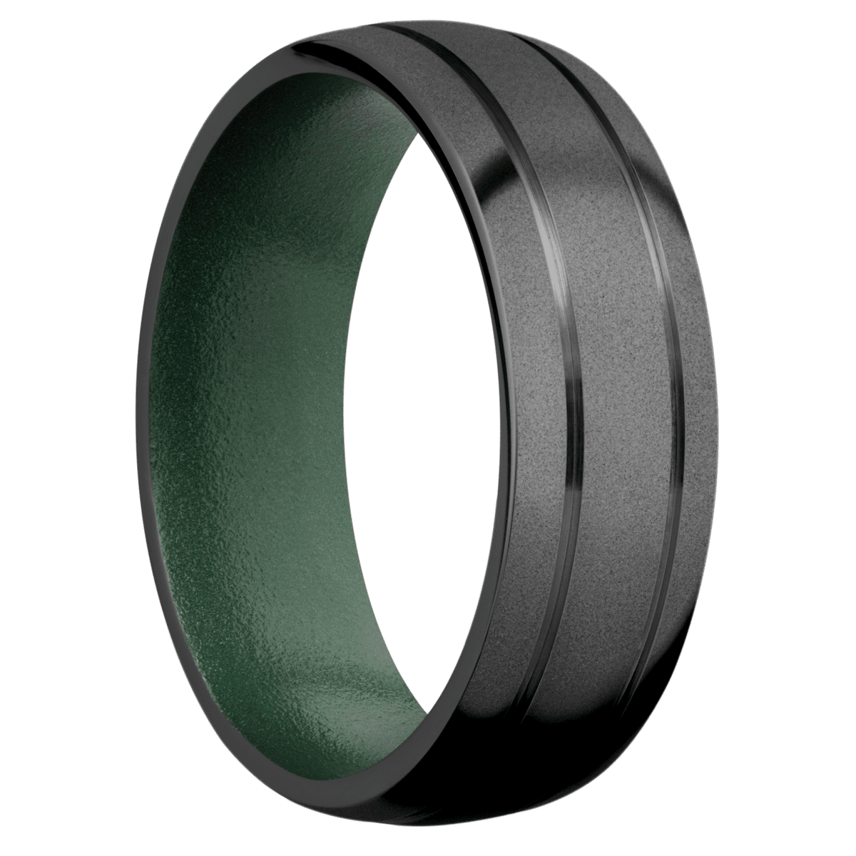 Zirconium + Bead , Bead Finish + Eastern Green