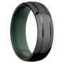 Zirconium + Bead , Bead Finish + Eastern Green