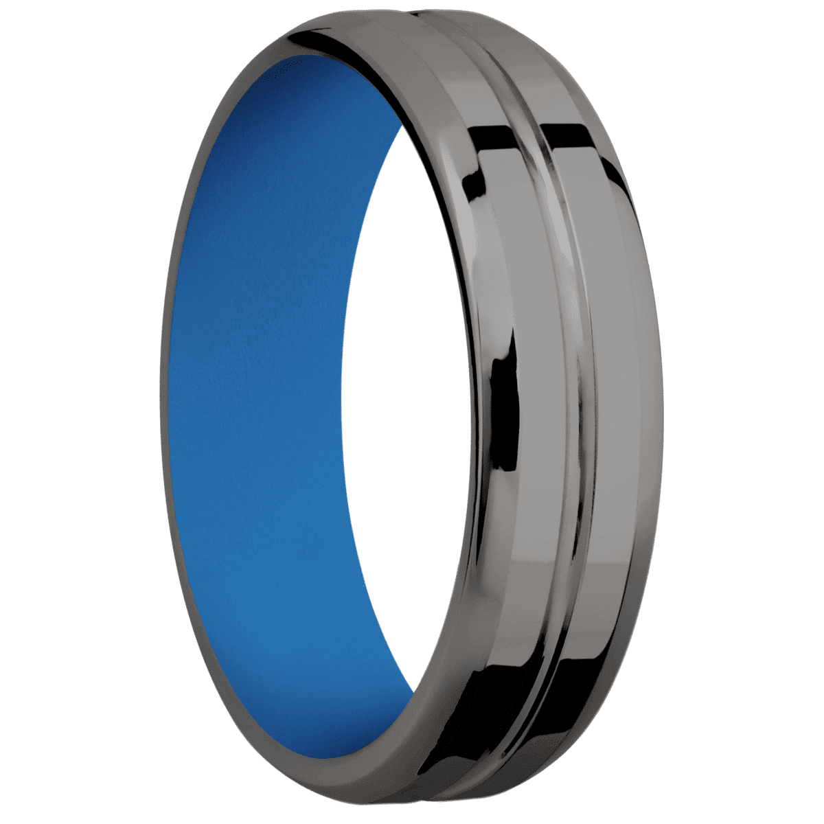 Tantalum Noir + Polish , Polish Finish + Sea Blue