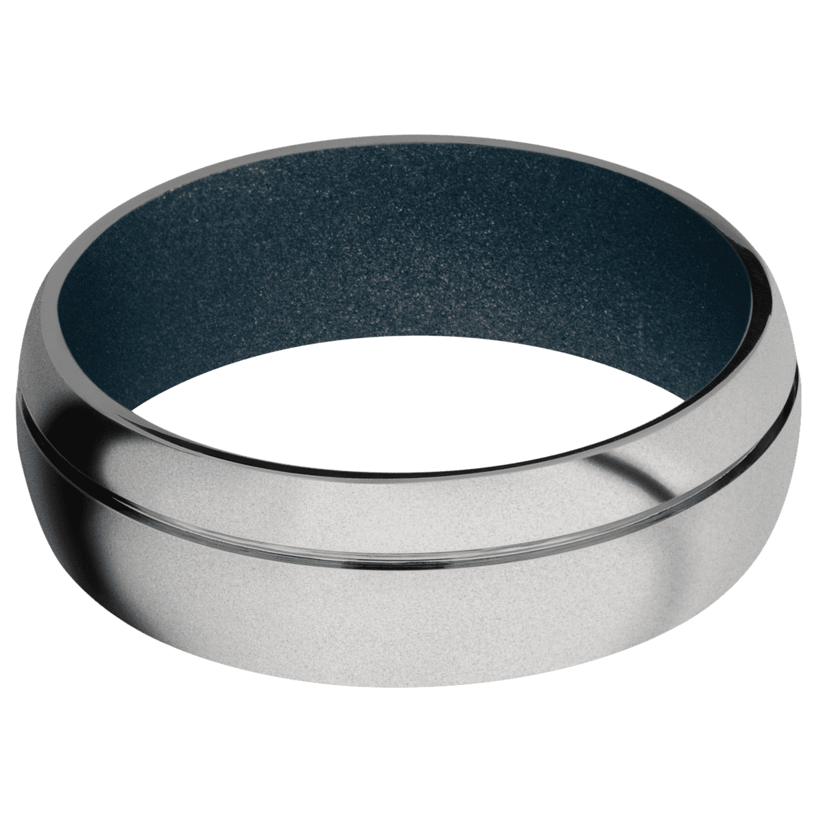 Titanium + Bead , Bead Finish + Blue Titanium