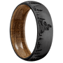 Zirconium + Satin Finish + Whiskey Barrel