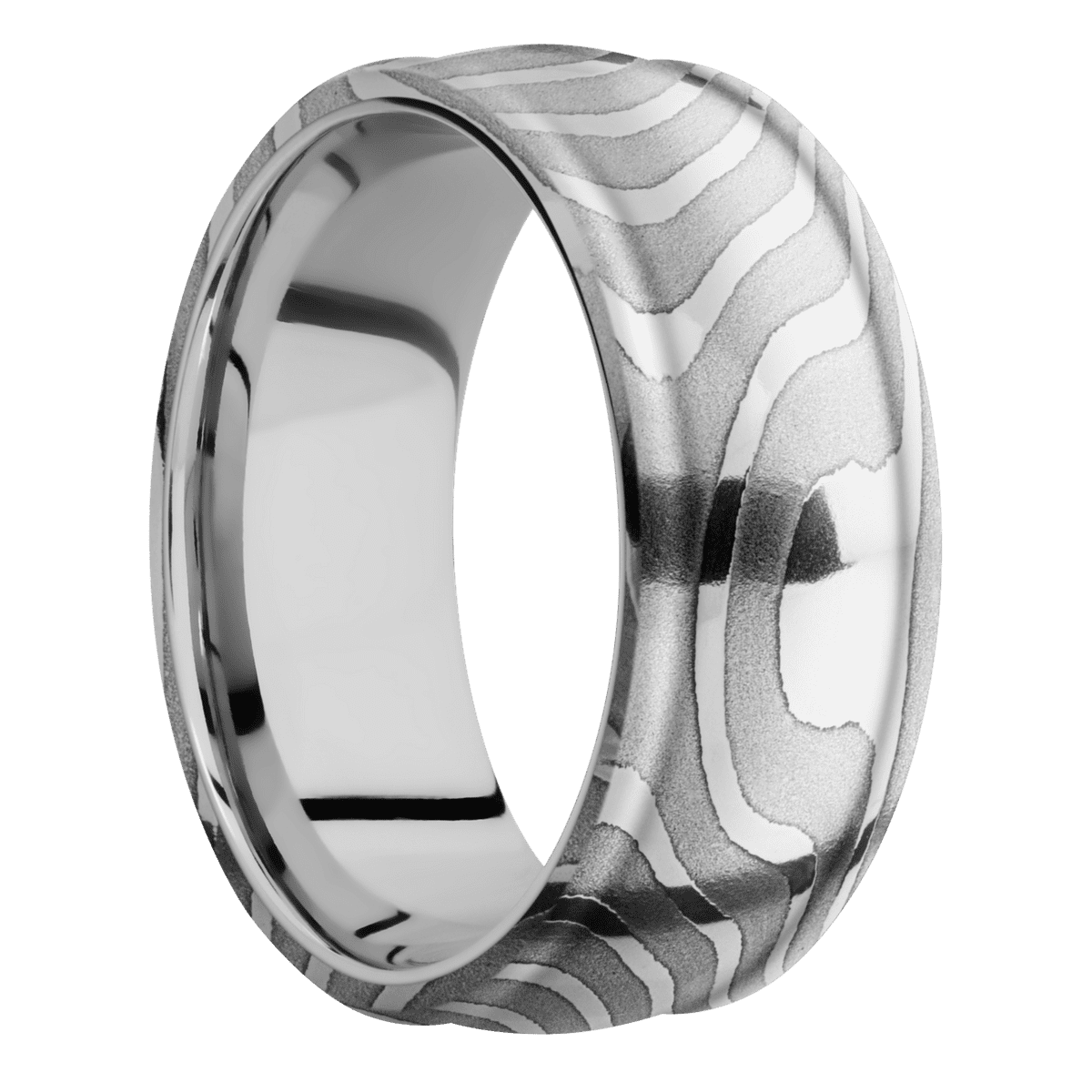 Tiger + Polish Finish + 10K White Gold