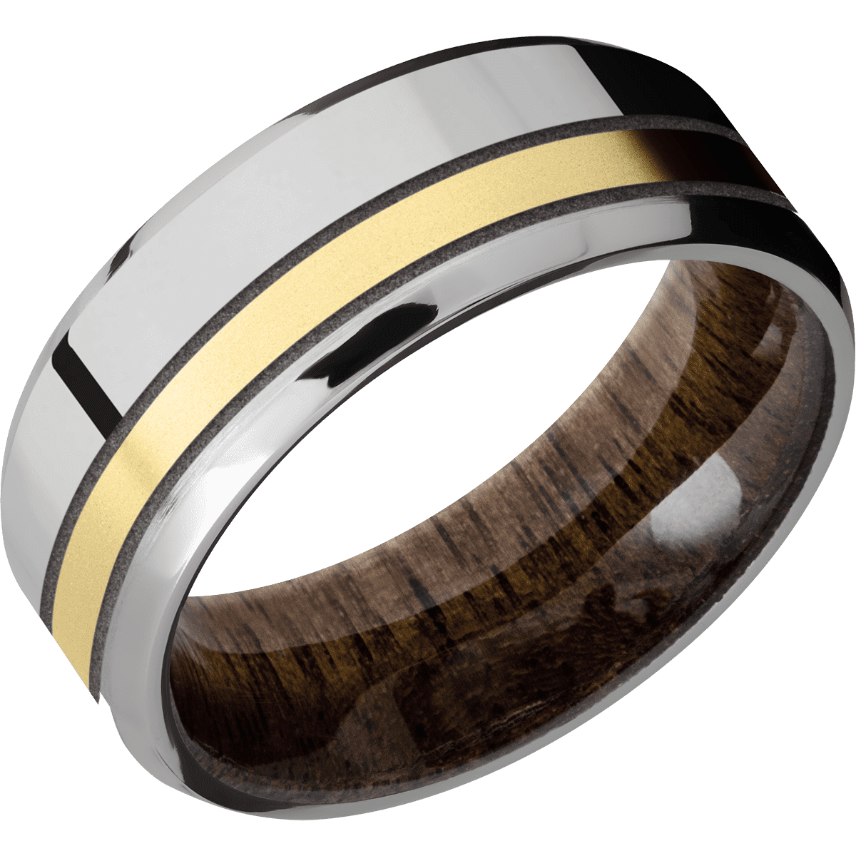 Titanium + Polish , Polish Finish + Walnut