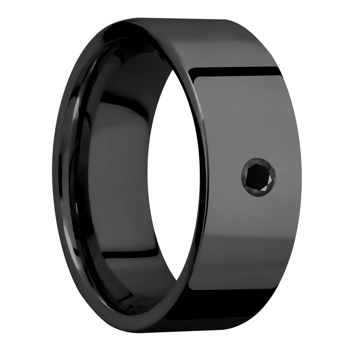 Zirconium + Polish Finish