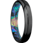Zirconium + Satin , Bead Finish + Abalone