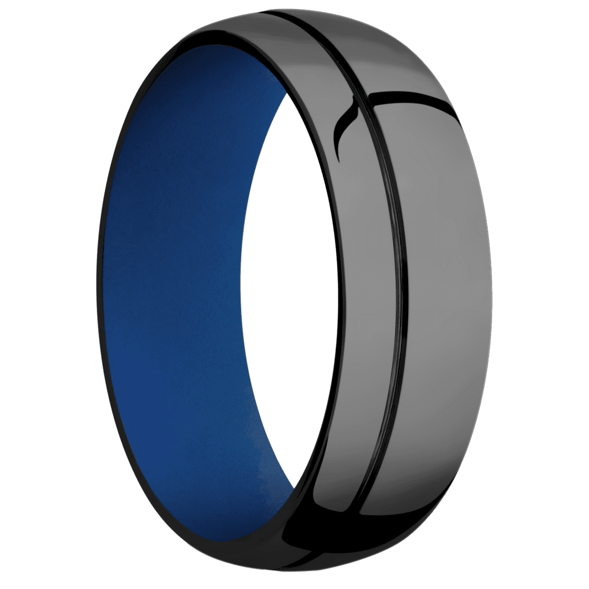 Zirconium + Polish , Polish Finish + Royal Blue