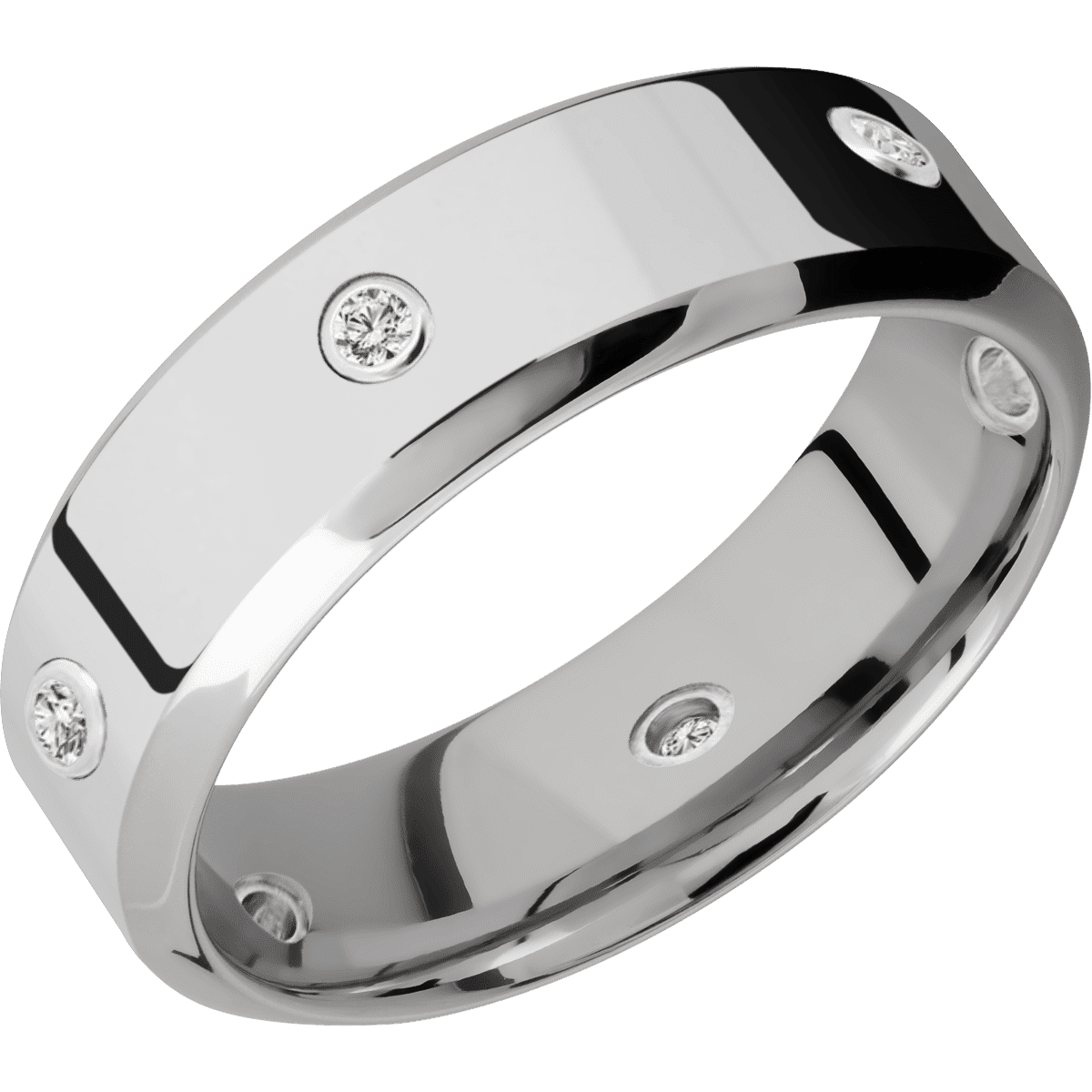 10K White Gold + Polish , Polish Finish